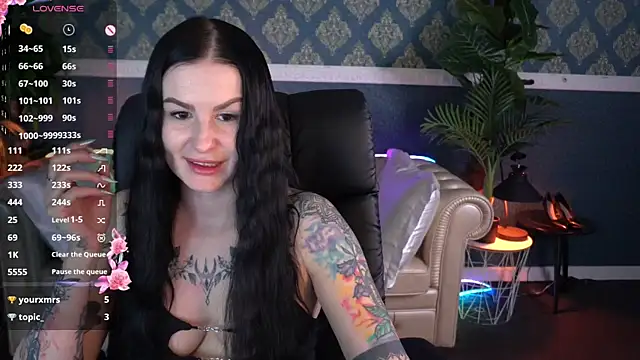 Chatroom XXX en direct de AmberDismond