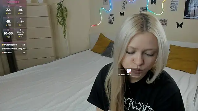 MidnightPoise webcam show