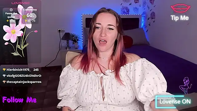 GraceRainbow élő XXX-chatje