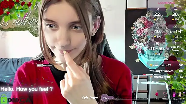 Chat XXX ao vivo de CherryBloom777