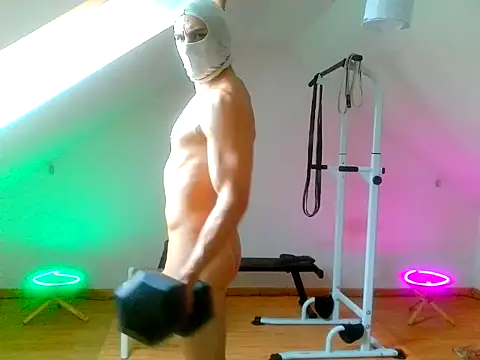 NinjaLaser Show in webcam