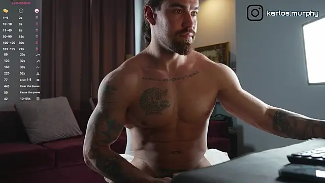 Karlos_Ripped_ Pertunjukan Webcam