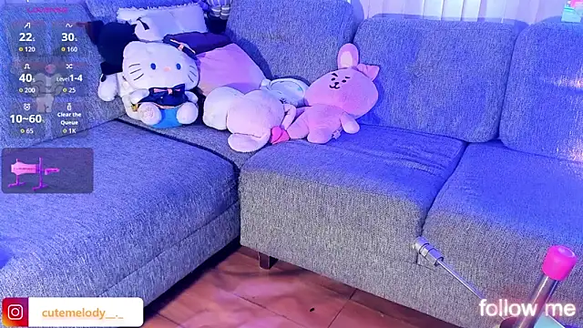 Chat XXX en directo de Melody-chers