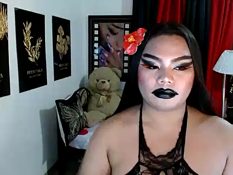Pertunjukan Kamera Web TSbrianaHugeCock
