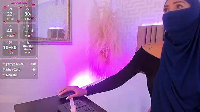 DinaNoor Webcam show