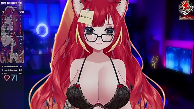 Онлайн чат XXX LewdFoxy_VT