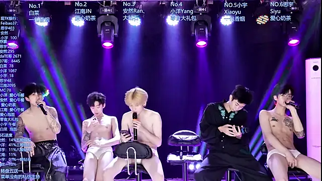 Show de AOA-MIC na webcam