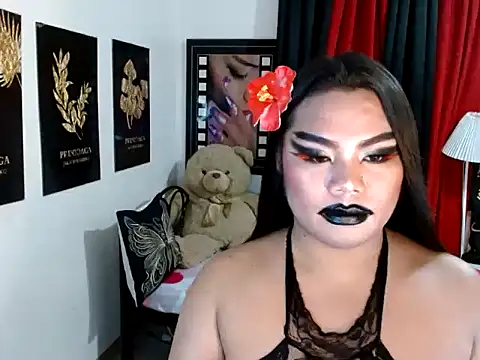 Pertunjukan Kamera Web TSbrianaHugeCock