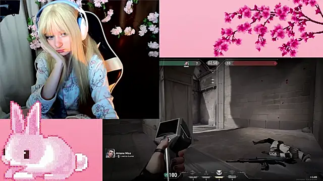 Chat +18 de AmmiRinn ao vivo