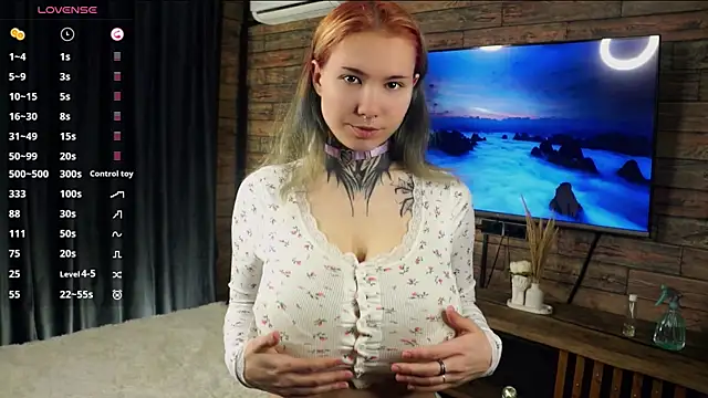 Show de GentleRen na webcam