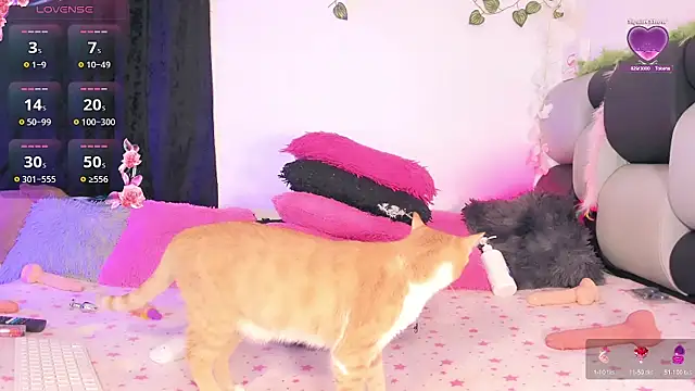 sabrinamossii Pertunjukan Webcam