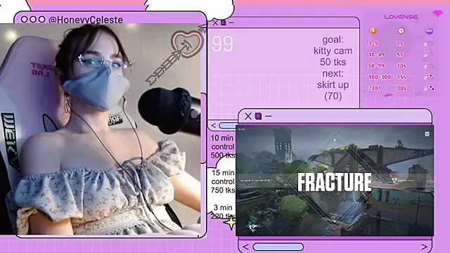 HoneyyCeleste Live XXX-Chat