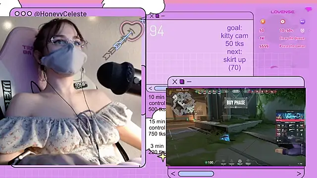 HoneyyCeleste Adlı Modelin Canlı XXX Sohbeti
