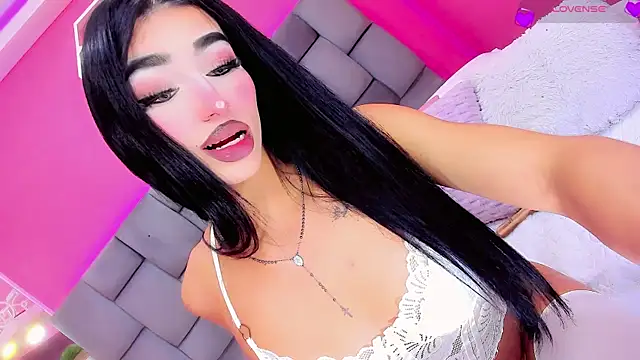Show modela Keysprincess na web-kameri