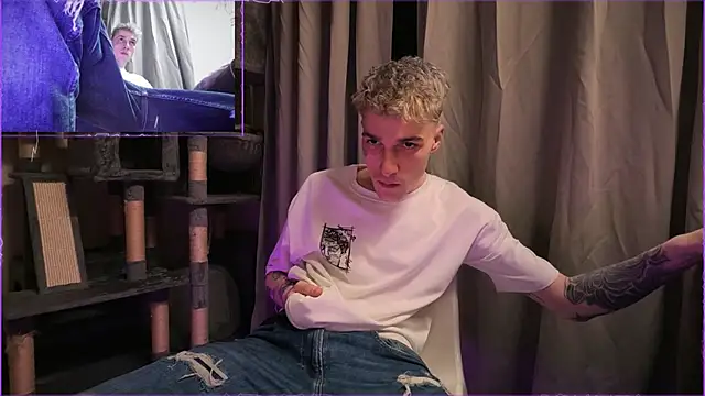Show de davesinner na webcam