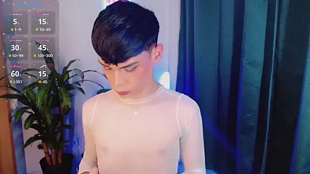 Show modela femboykeene na web-kameri