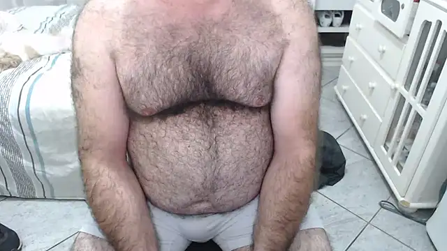 Show de MysterBearMG na webcam