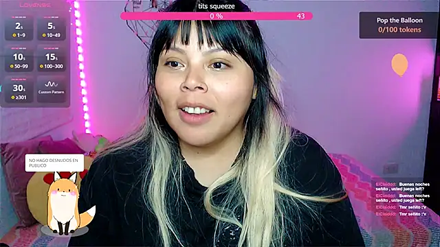 Webkamerová show EllieMoonX