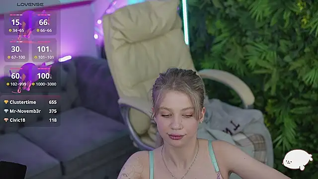 Webkamerová show SandyLayy