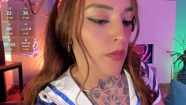 Show de webcam de Megan_inked