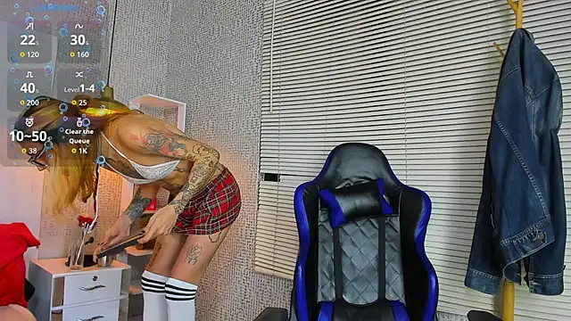 Вебкам-шоу JessieGarvet19