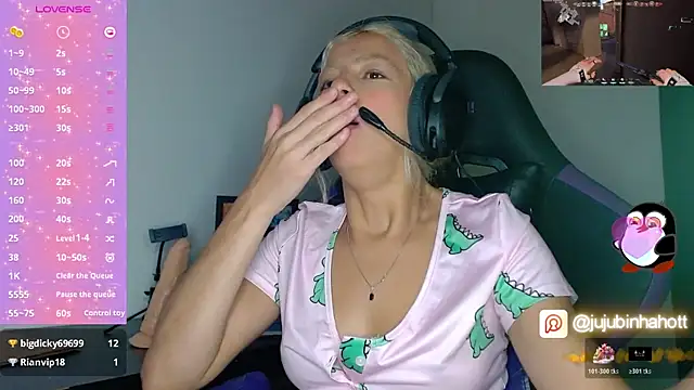 Show de jujubinhahot na webcam