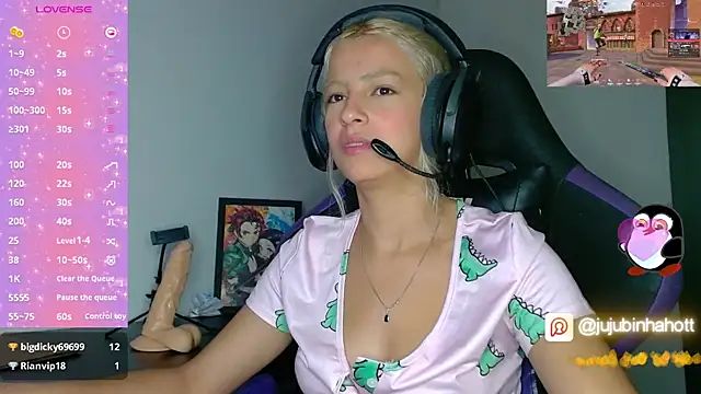 Chat +18 de jujubinhahot ao vivo