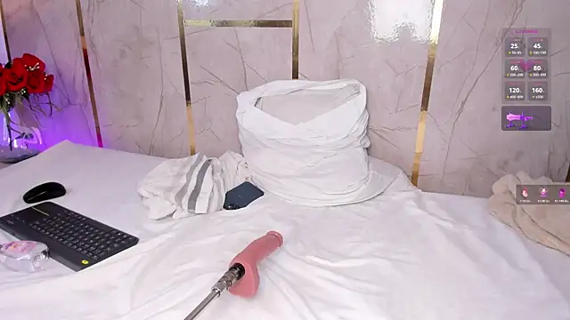 Show de SamanthaLux na webcam