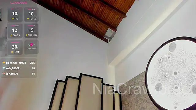 NiaCrawfordd Adlı Modelin Web Kamerası Şovu