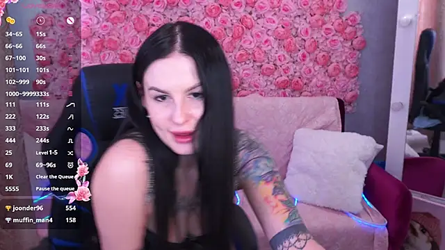 Show modela AmberDismond na web-kameri