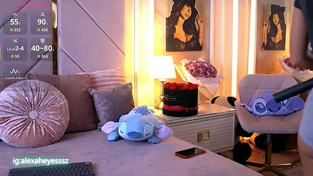 Alexaheyess 网络视讯表演