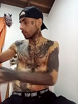 Demon_Rose_ Show in webcam