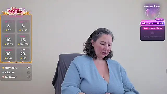 MilfGina 即時 XXX 聊天