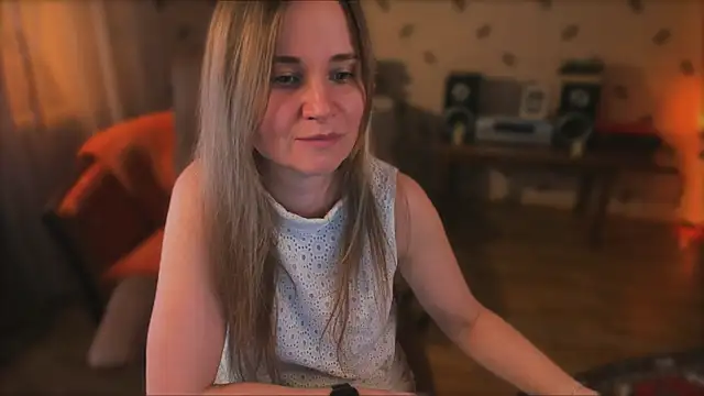 Show de MiaSparkes na webcam
