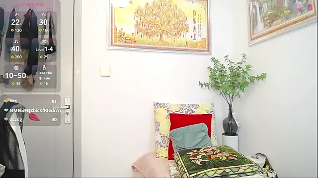 selinajuan 网络视讯表演