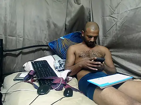 Show de Camodick na webcam