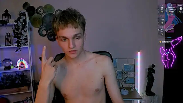 Show modela john_lik na web-kameri