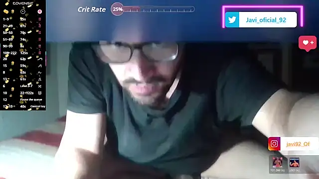 Javi_92 élő XXX-chatje
