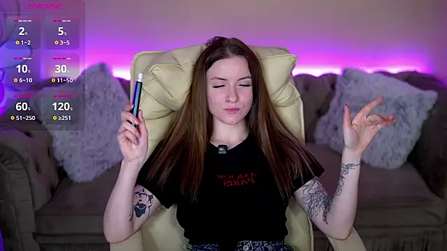 AlexaFleur Show in webcam