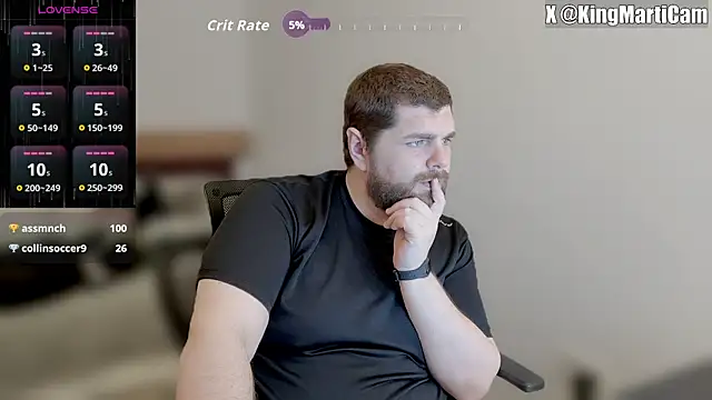 KingMarti webcam show