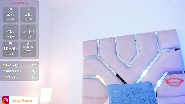 Thayler_jones webcam show
