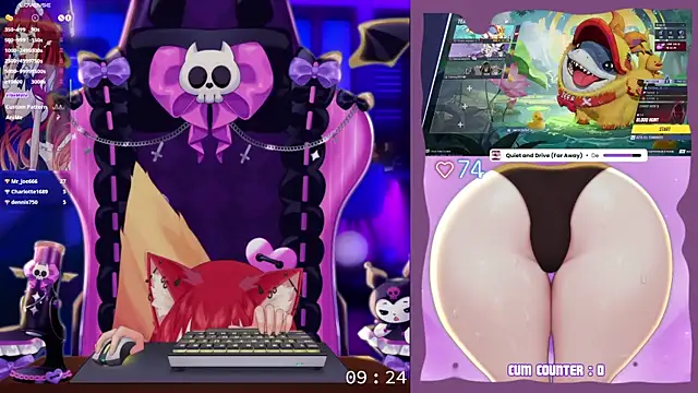 แชท XXX สดของ LewdFoxy_VT