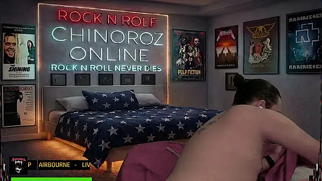chino_roz 网络视讯表演
