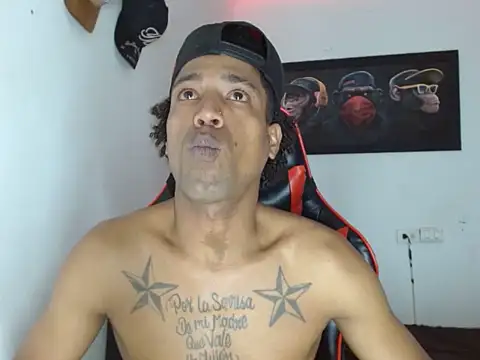 Show de BBC_Black_ na webcam