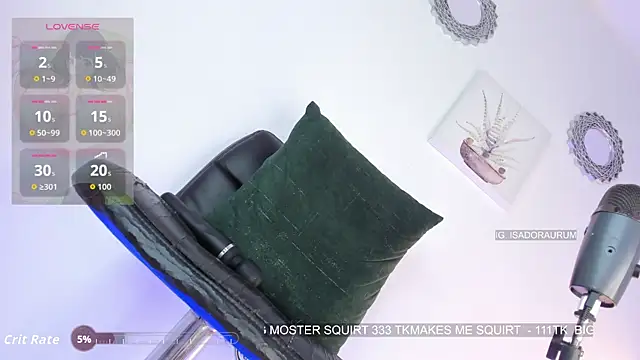 Pokazy przed kamerką – iisabigsquirt