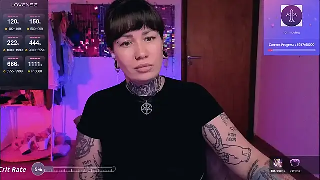 DakotaCandy élő XXX-chatje