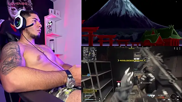 Dimitri_Colleman webkamerás műsora