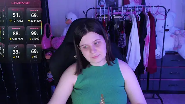 AmyVibess élő XXX-chatje