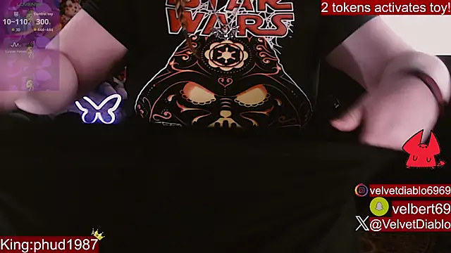 VelvetDiablo 라이브 XXX 채팅