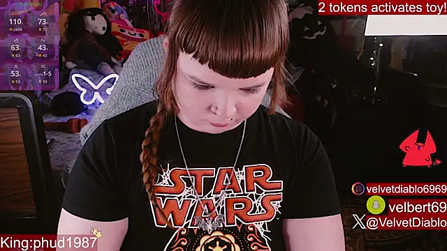 VelvetDiablo's Webcam Show